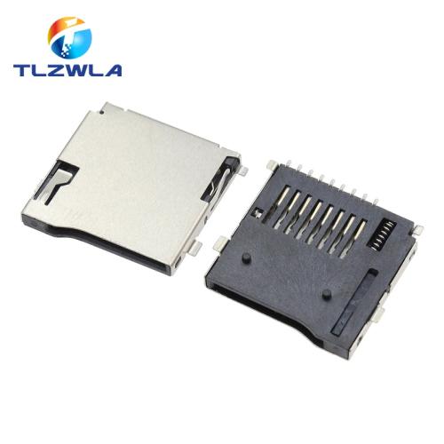 9Pin Micro SD Card Slot Connectors, Size 14*15mm TF Card Deck, Fit For Phone, Tablet, Vehicle Navigation